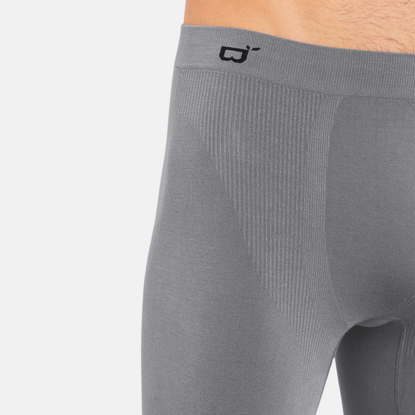 Original Bambus Unterhosen mit langen Beinen dunkelgrau