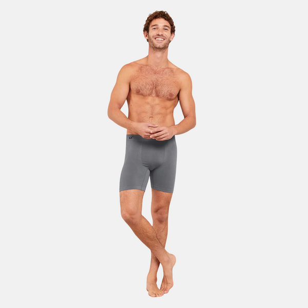 Original Bambus Unterhosen mit langen Beinen dunkelgrau