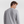 Hellgraues Bambus-Sweatshirt mit Abzeichen