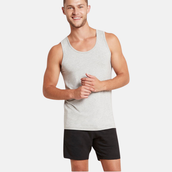 Bambus-Tanktop hellgrau