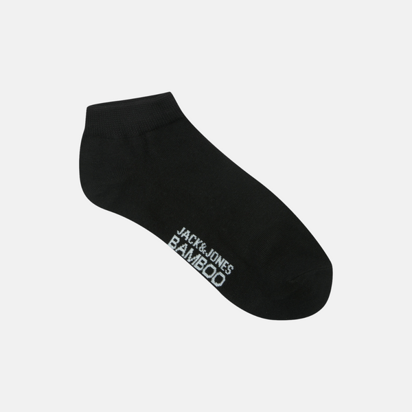 JACBASIC Bambus Söckchen schwarz 5er Pack