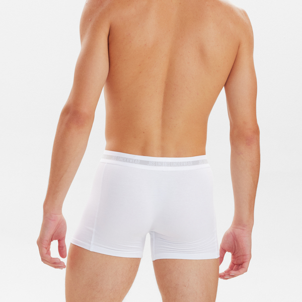 3 Paar weiße Unterhosen aus Bambus