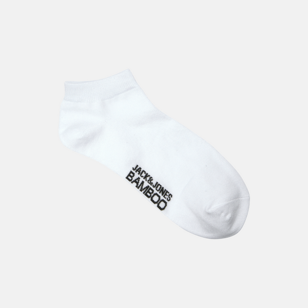 JACBASIC Bambus Söckchen weiß 5er Pack