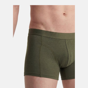 3 pak bambus underbukser i vinrød/navy/mørkegrøn fra Jack & Jones