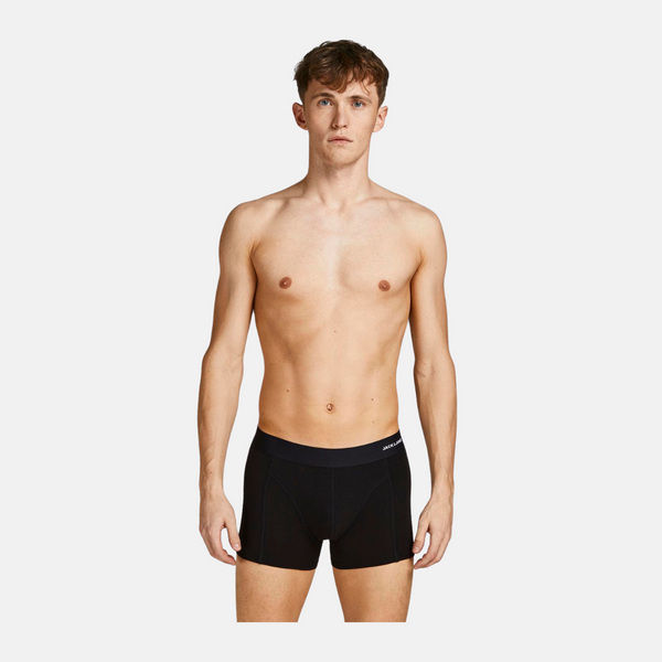 JACBASIC Bambus Unterhosen 3er Pack in grün/blau/schwarz