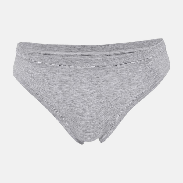 3er Pack hellgraue Bambus-Tanga-Slips