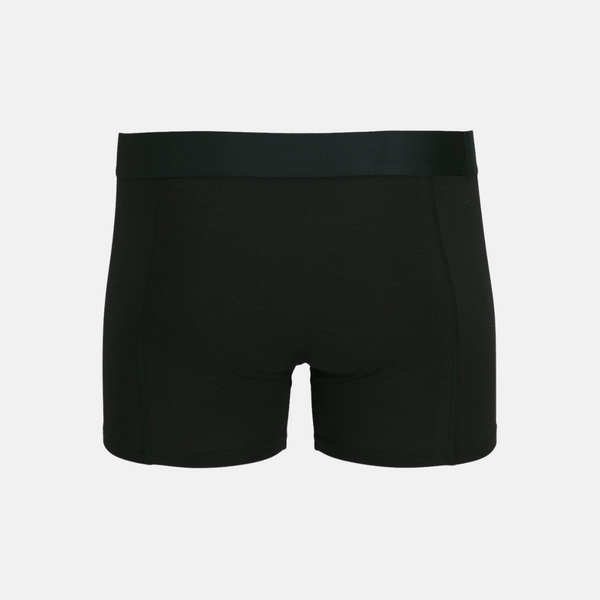 JACBASIC Bambus Unterhosen 3er Pack in schwarz