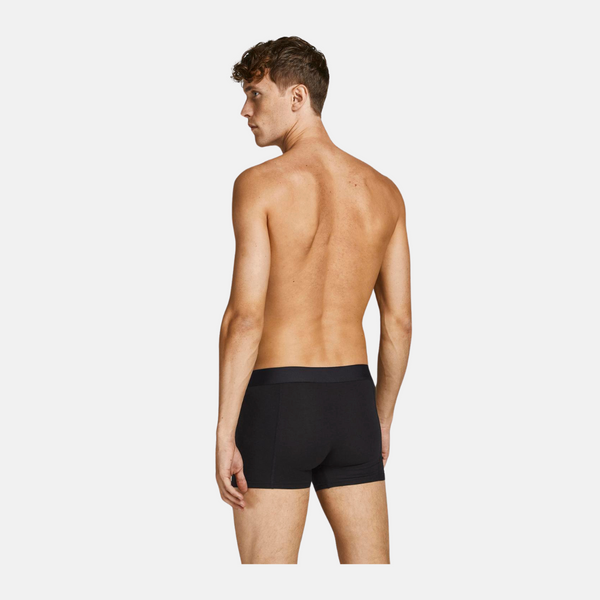 JACBASIC Bambus Unterhosen 3er Pack in schwarz