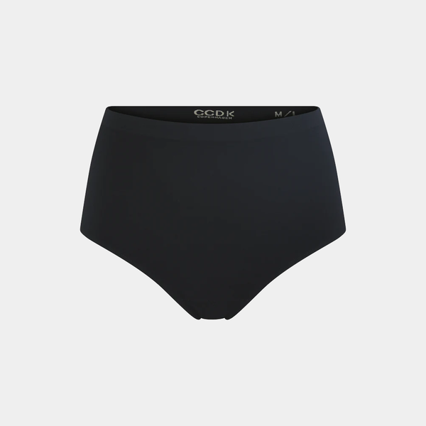 Black bamboo maxi panties