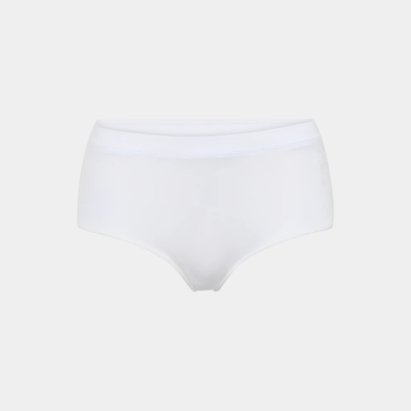 White bamboo maxi panties