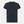 Marineblaues Bambus-T-Shirt mit Rundhalsausschnitt