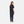 Bea Kurzarm-Bambus-T-Shirt navy mit Tupfen