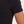 2 schwarzes schmal geschnittenes T-Shirt mit Rundhalsausschnitt aus Bambus