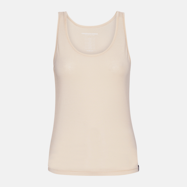 Cream Bamboo Tank Top 2-Pack