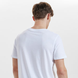 Hvid bambus T-shirt fra Resteröds