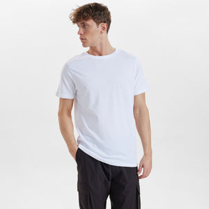 Hvid bambus T-shirt fra Resteröds