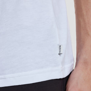 Hvid bambus T-shirt fra Resteröds