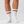3 Paar weiße Tennissocken aus Bambus mit rot/blauen Streifen