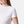 Weißes Kurzarm-T-Shirt aus Bambus