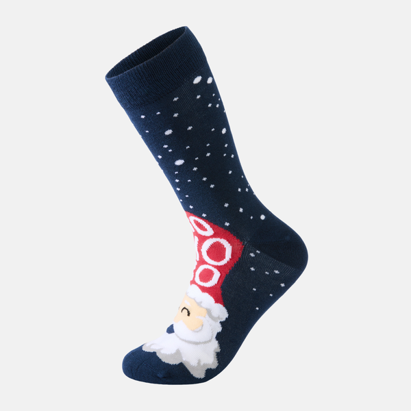 5 Paar Socken aus Bambus - Weihnachtsstickerei