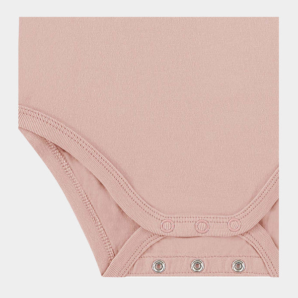 Izzy Bambus-Bodysuit - 3er-Pack - rosa, grün, beige