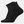 3 Paar schwarze Tennissocken aus Bambus