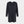 Bea long-sleeved bamboo nightgown navy with dots