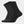 7 Paar schwarze Socken aus Bambus