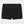 Schwarze Hotpants aus Bambus - 3er-Pack