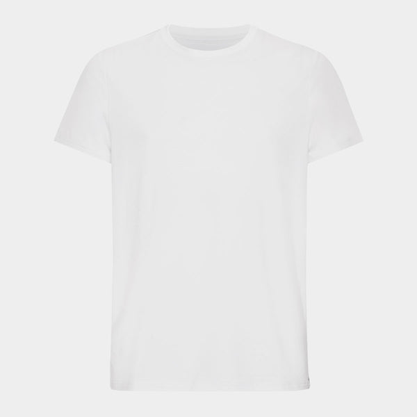 3er-Pack Bambus-T-Shirt dunkelgrau melange/hellgrau/weiß