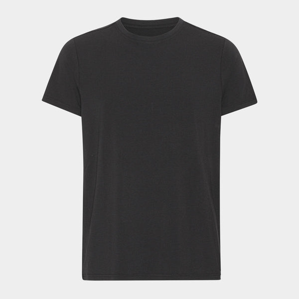 3er-Pack Bambus-T-Shirt weiß/weiß/schwarz