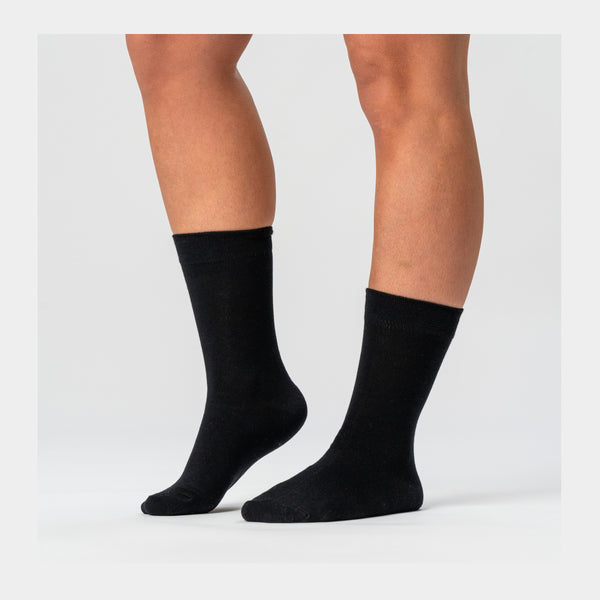 10 Pairs of Black Bamboo Socks