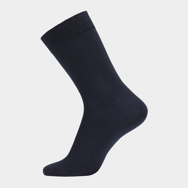 5 Paar Bambussocken navy