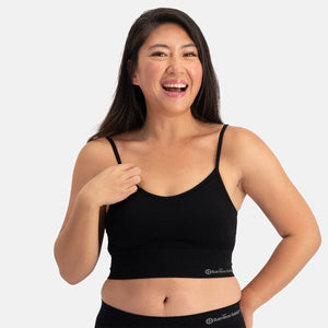 Sort bambus BH fra Bamboo Basics