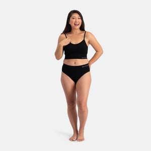 Sort bambus BH fra Bamboo Basics