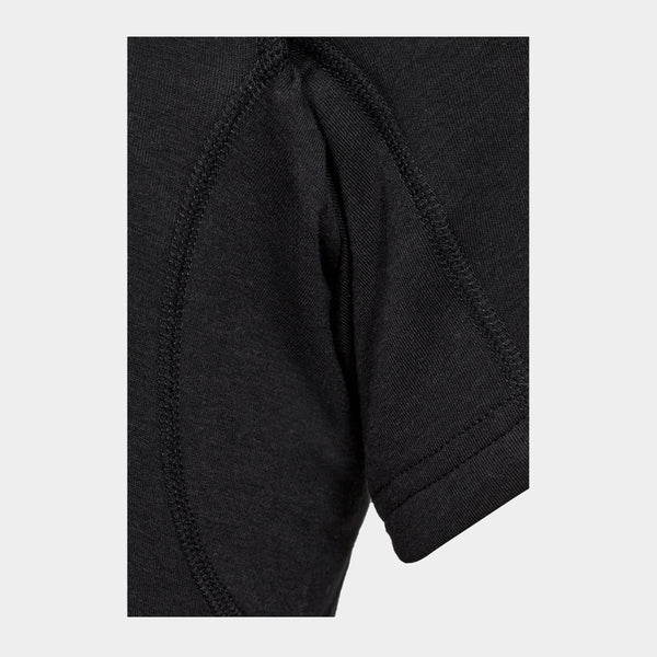 Black bamboo anti-sweat T-shirt