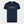 Navy blue crew neck bamboo T-shirt with print