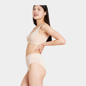 Rose nude bambus maxi trusser    Boody