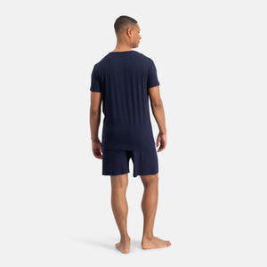 Nolan Blå pyjamas sæt fra Bamboo Basics