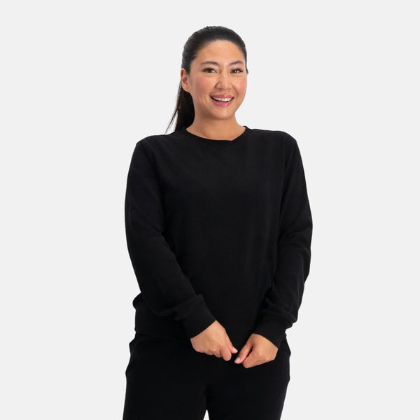 Sort bambus joggingsæt