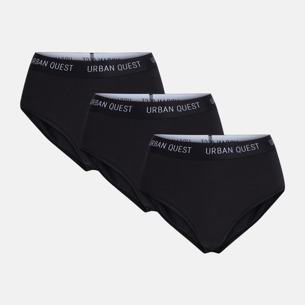 Bambus-Maxi-Höschen - schwarz