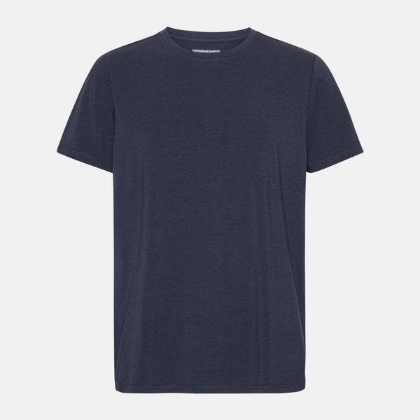 Bambus-T-Shirt mit Rundhalsausschnitt und Nachthimmel