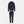 Navy bamboo hoodie jogging set with logo