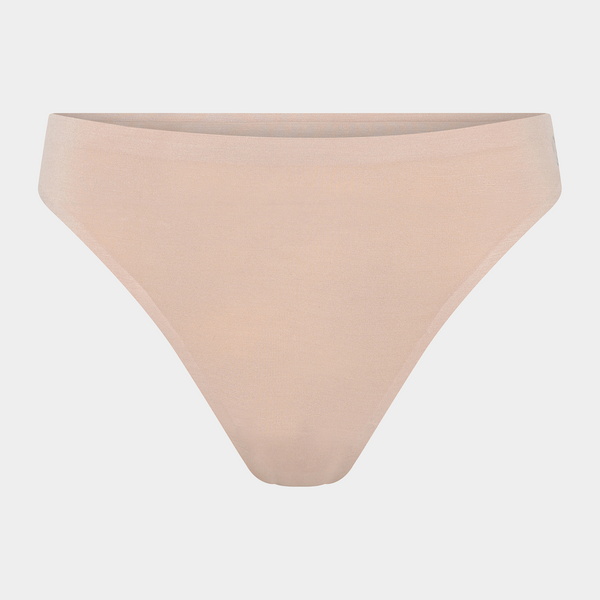 3er-Pack Bambus-Tanga - schwarz-weiß-nackt