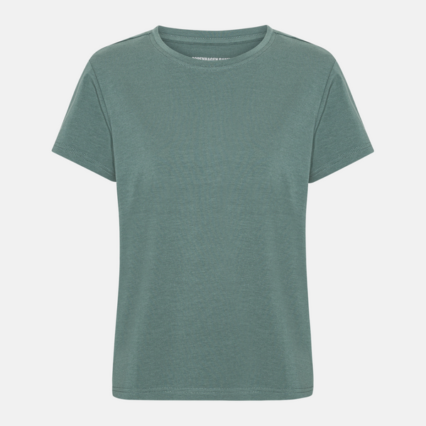 3er-Pack Bambus-T-Shirt balsamgrün/oliv/grün