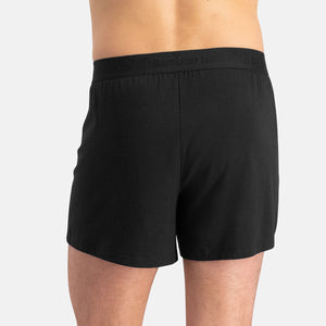 2 pak sort bambus boxershorts