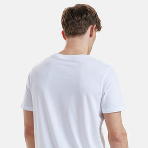 Hvid bambus T-shirt fra Resteröds