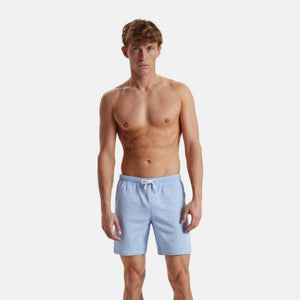 Stribet bambus natshorts fra JBS of Denmark billede 2