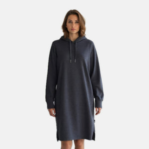 Grå bambus hoodie kjole fra JBS of Denmark