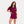 Nicole Bordeaux kortærmet pyjamassæt fra Bamboo Basics